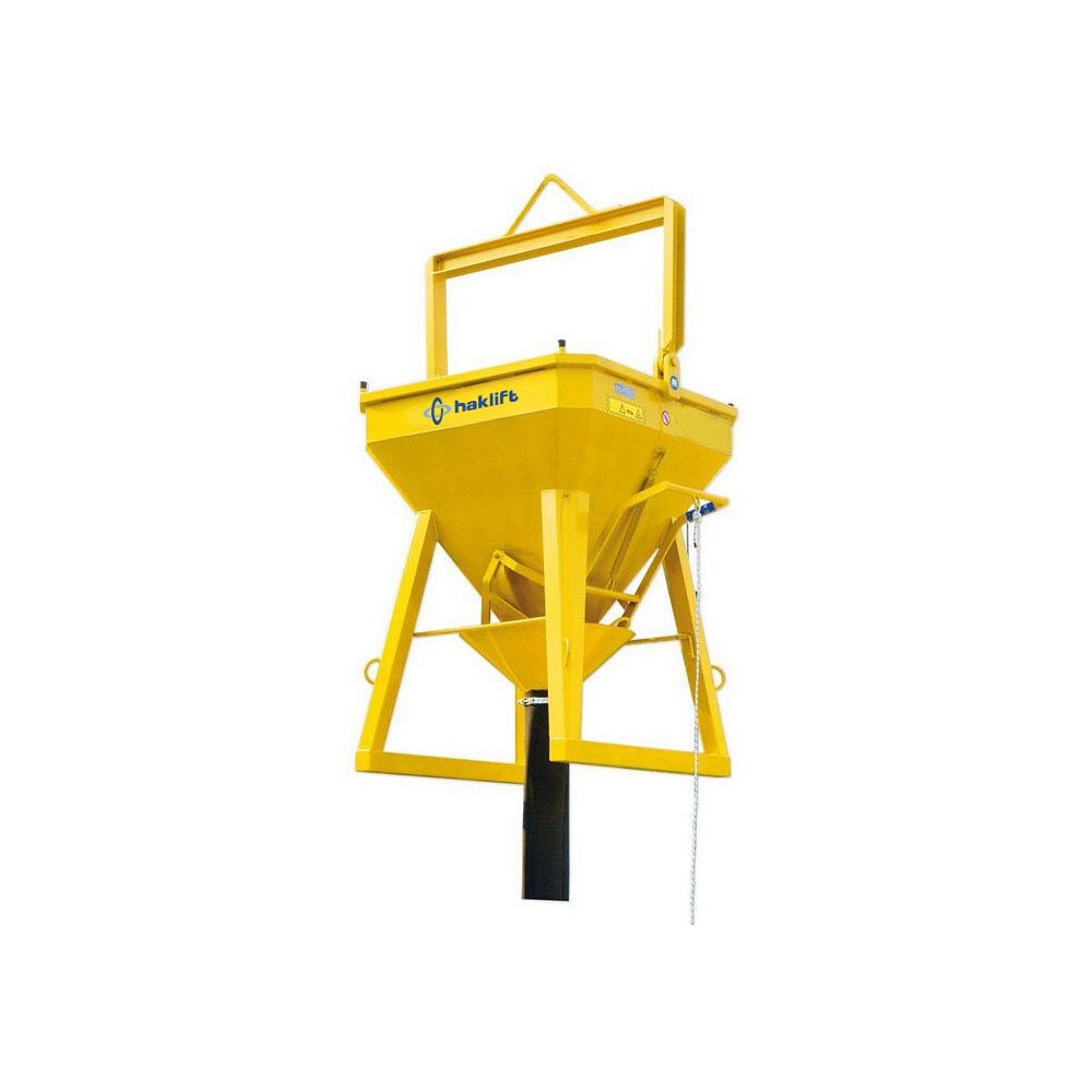 Concrete lifting buckets with rubber hose Haklift